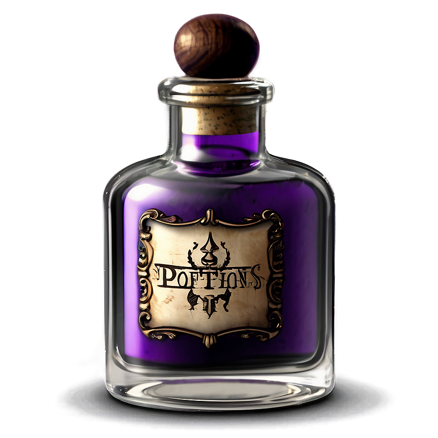 Miniature Potion Bottle Png 33 PNG image