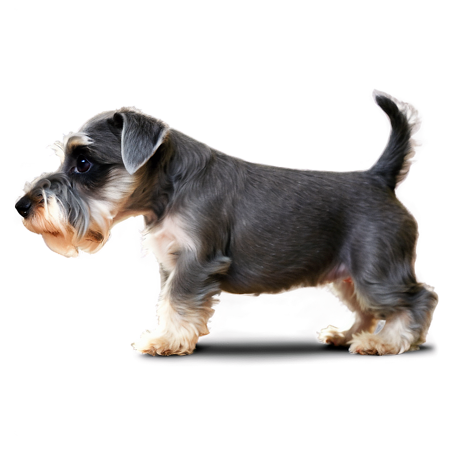 Miniature Schnauzer Puppy Png 70 PNG image