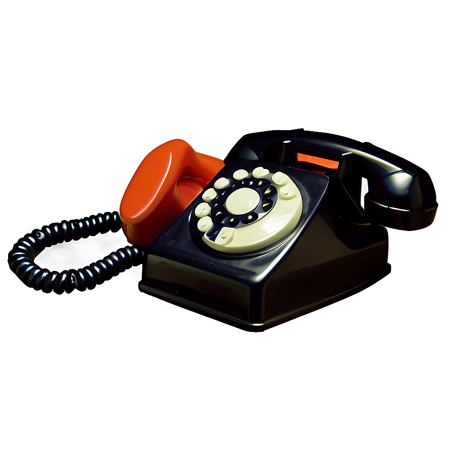 Miniature Toy Telephone Png 05252024 PNG image