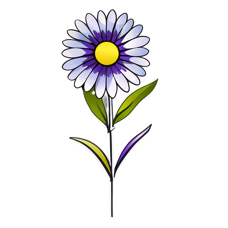 Minimal Flower Outline Png Hil PNG image