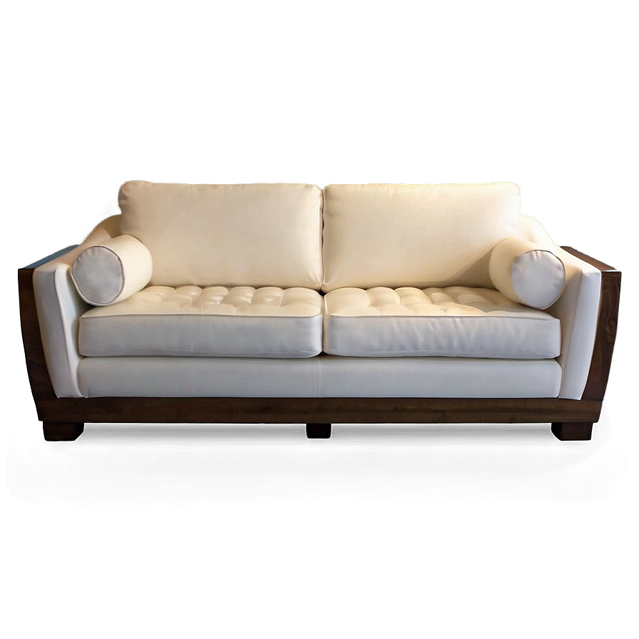 Minimal White Couch Png Wfj PNG image