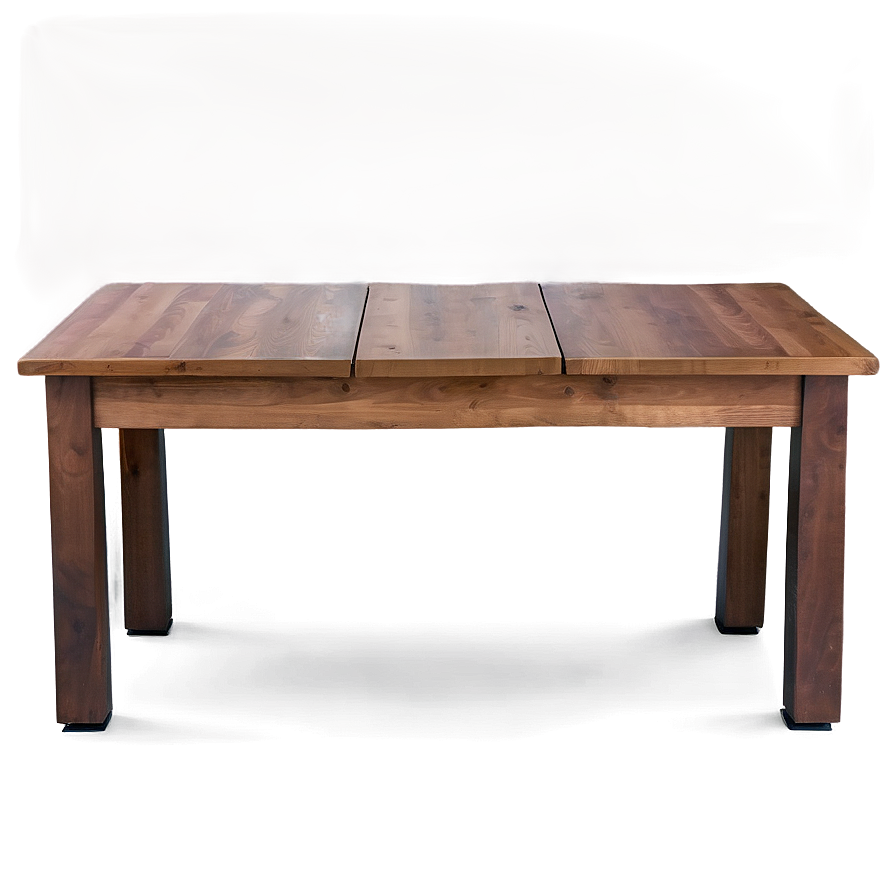 Minimal Wood Desk Png 05042024 PNG image