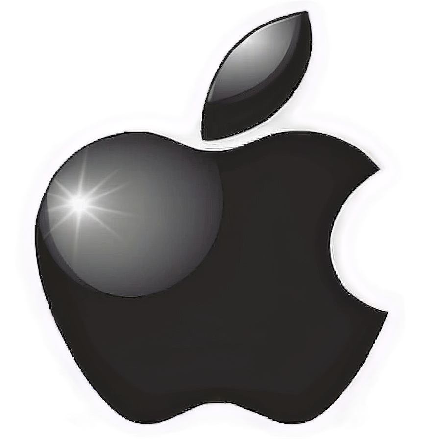 Minimalist Apple Logo Silhouette Png 83 PNG image