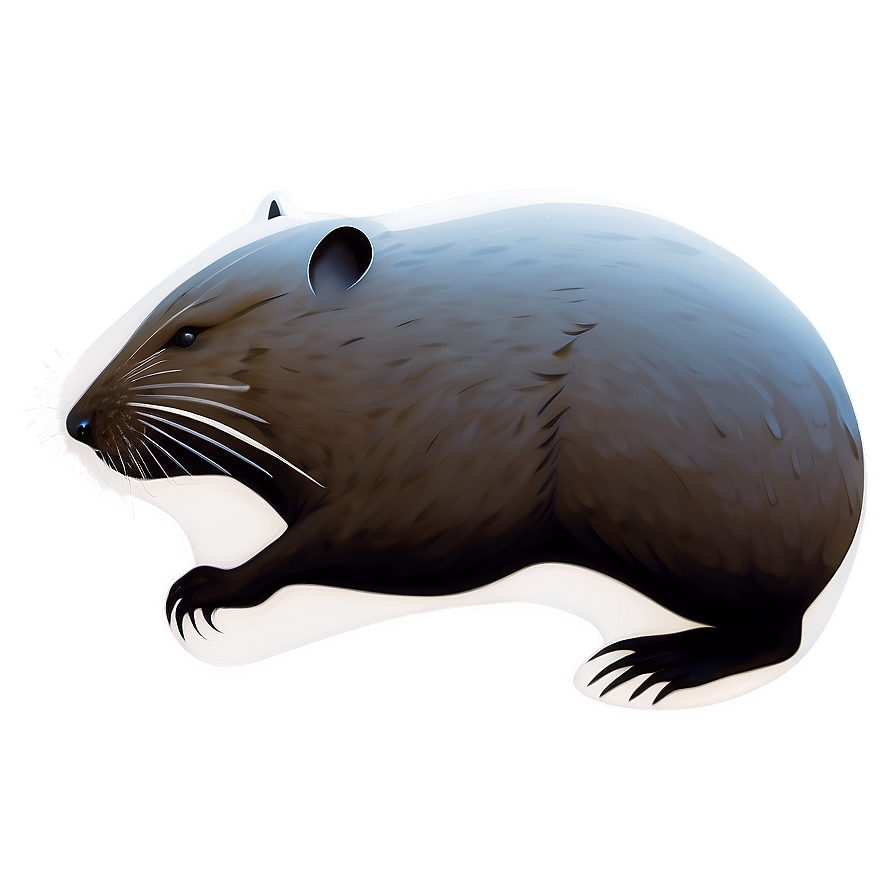 Minimalist Beaver Logo Png 7 PNG image