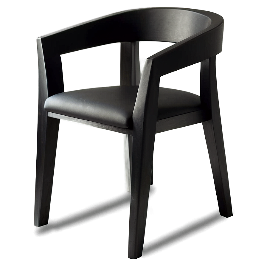 Minimalist Black Chair Png Lnt PNG image