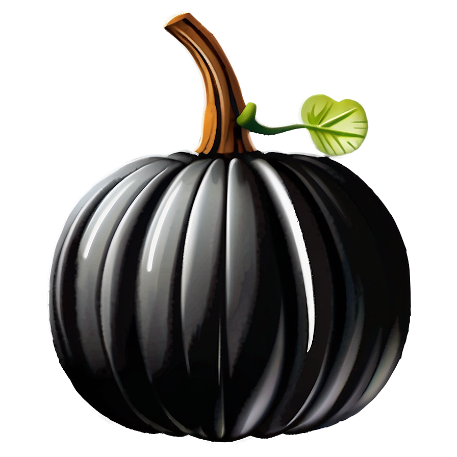 Minimalist Black Pumpkin Png 78 PNG image