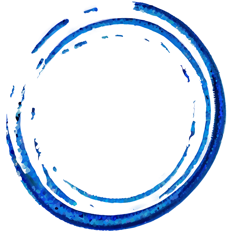 Minimalist Blue Circle Png 33 PNG image