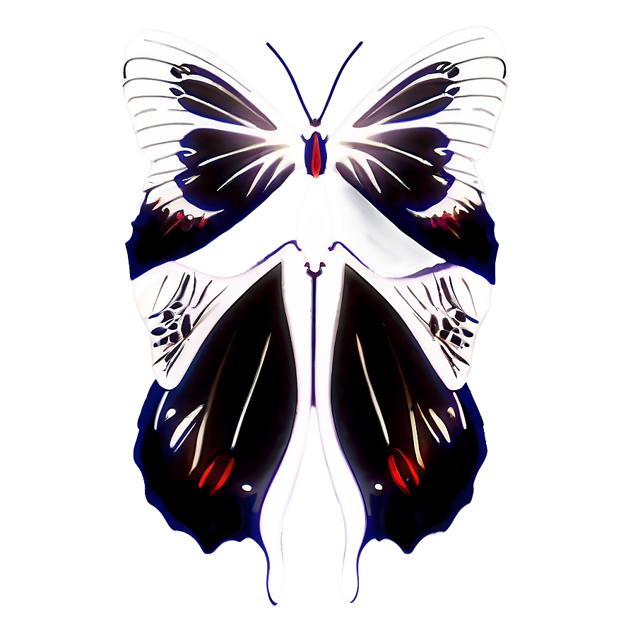 Minimalist Butterfly Outline Png Ewp4 PNG image