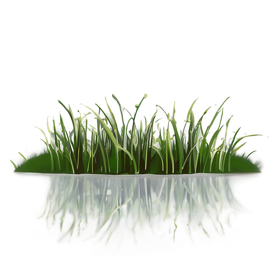 Minimalist Cartoon Grass Png 2 PNG image