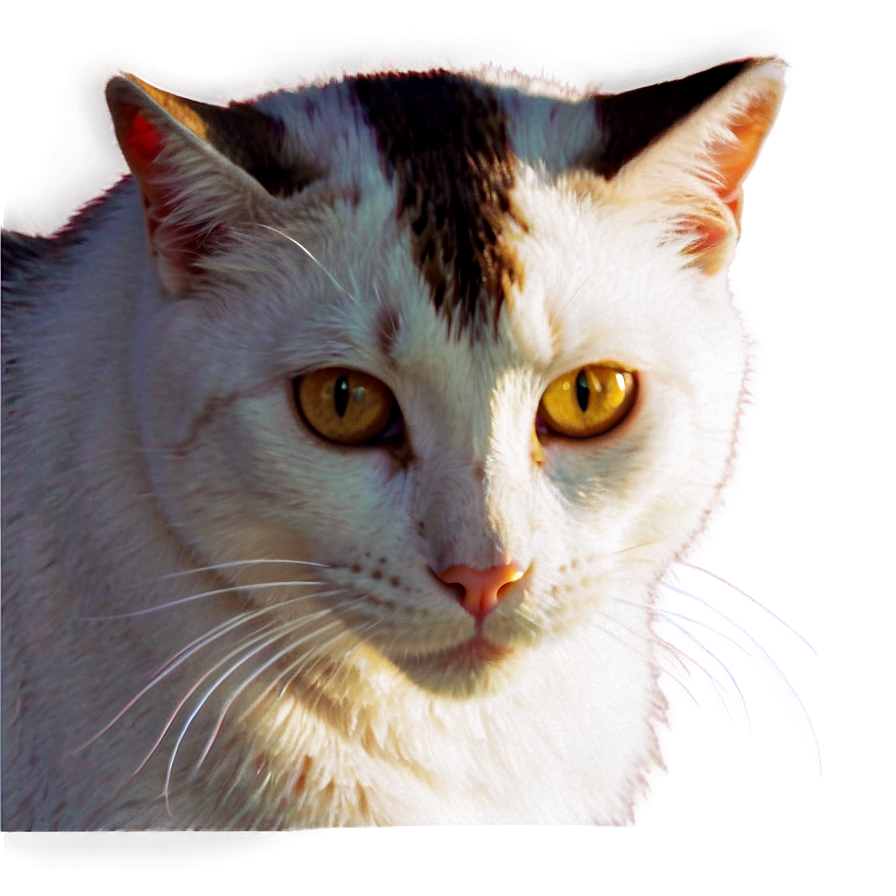 Minimalist Cat Sketch Png B PNG image