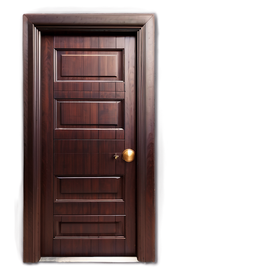 Minimalist Closed Door Design Png Ldq56 PNG image