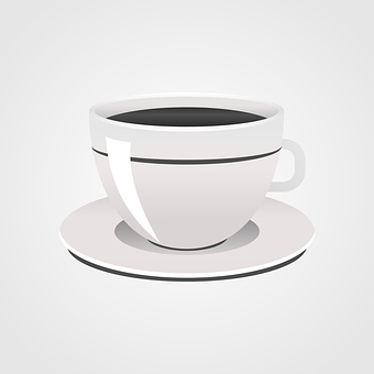 Minimalist Coffee Cup Design PNG image