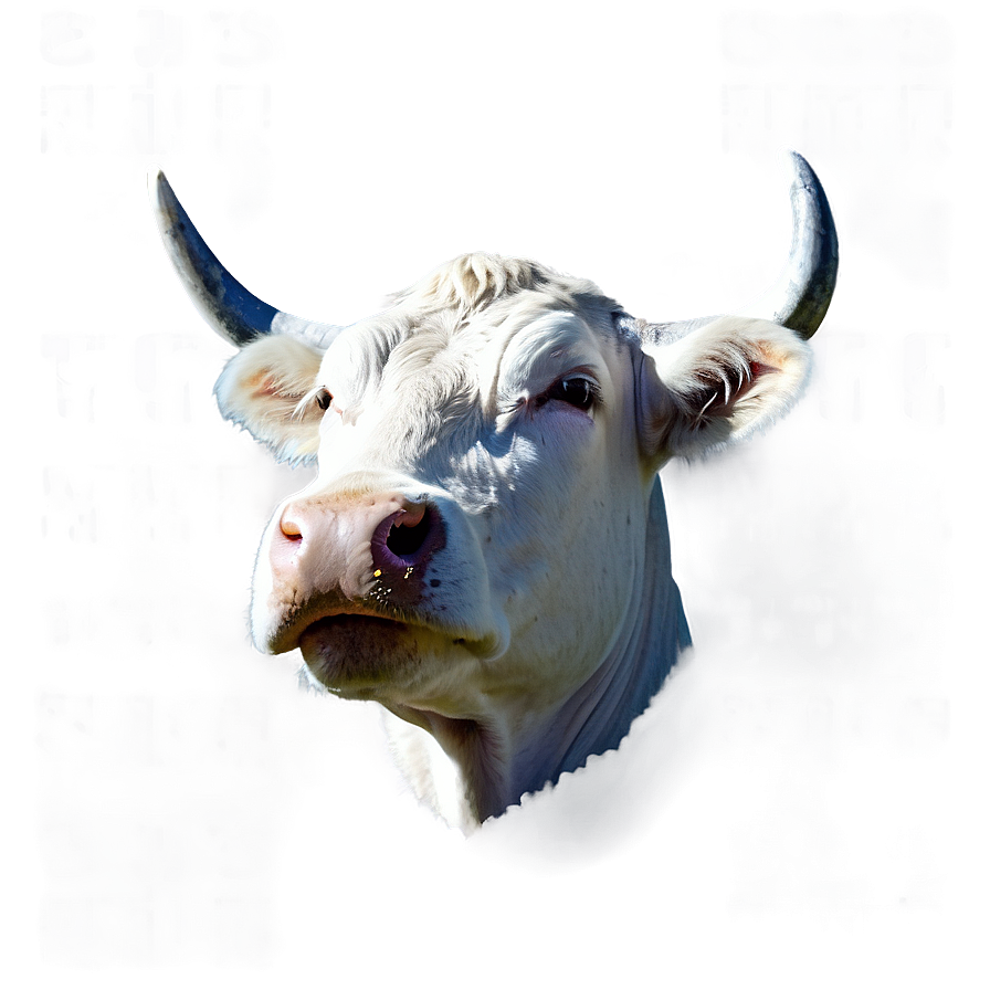 Minimalist Cow Face Png 29 PNG image