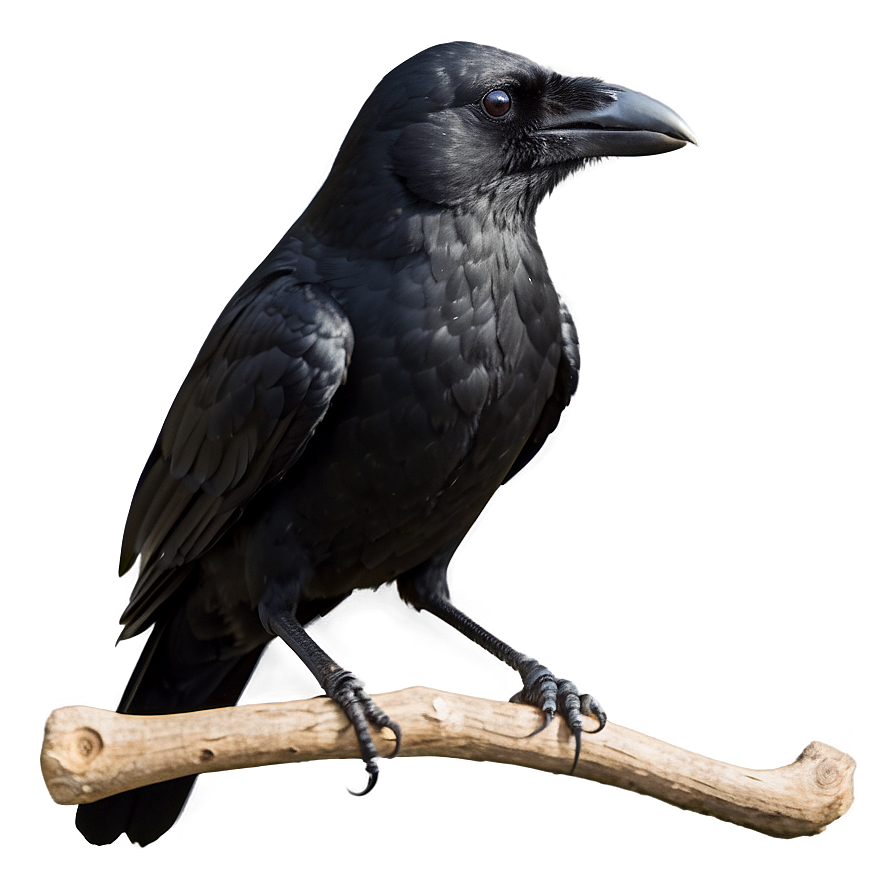 Minimalist Crow Png 05232024 PNG image