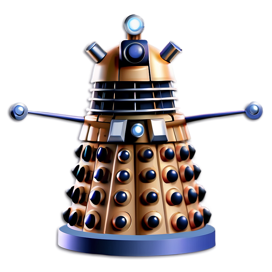 Minimalist Dalek Icon Png 84 PNG image