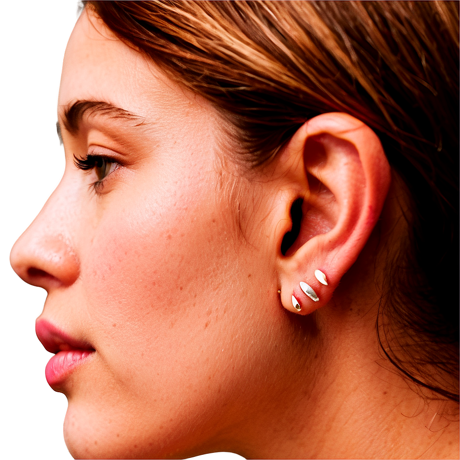 Minimalist Ear Piercing Ideas Png 06272024 PNG image