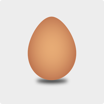 Minimalist Egg Designon Dark Background PNG image