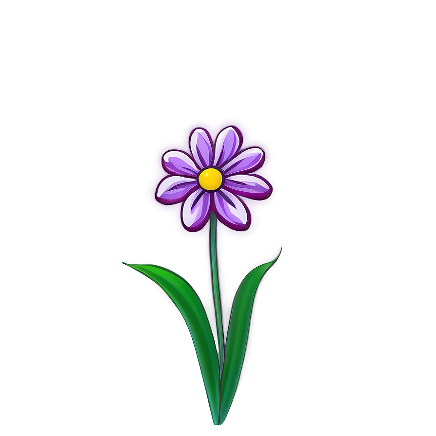 Minimalist Flower Outline Png Qnk26 PNG image