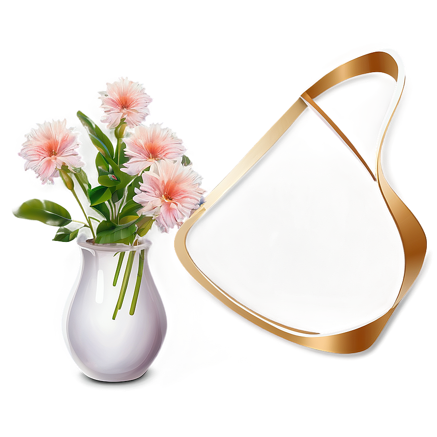 Minimalist Flower Vase Png 77 PNG image