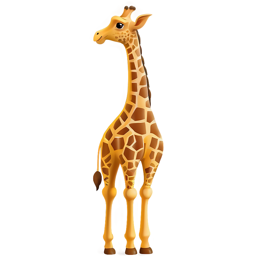 Minimalist Giraffe Design Png Akm83 PNG image