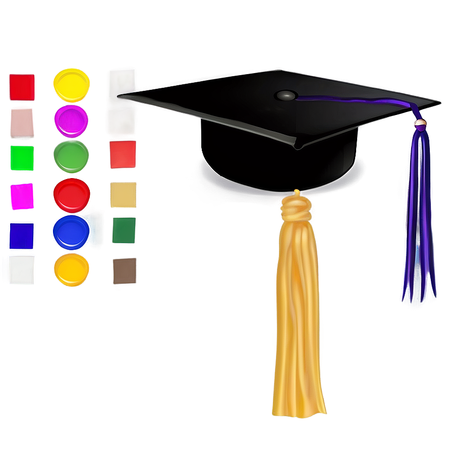 Minimalist Graduation Cap Clipart 97 PNG image