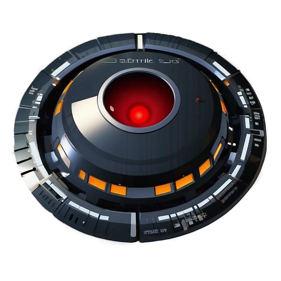 Minimalist Hal 9000 Design Png Xvg82 PNG image