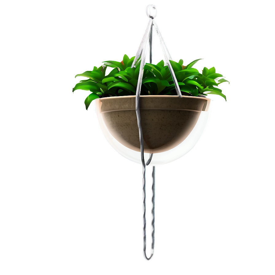 Minimalist Hanging Plant Png Koj70 PNG image