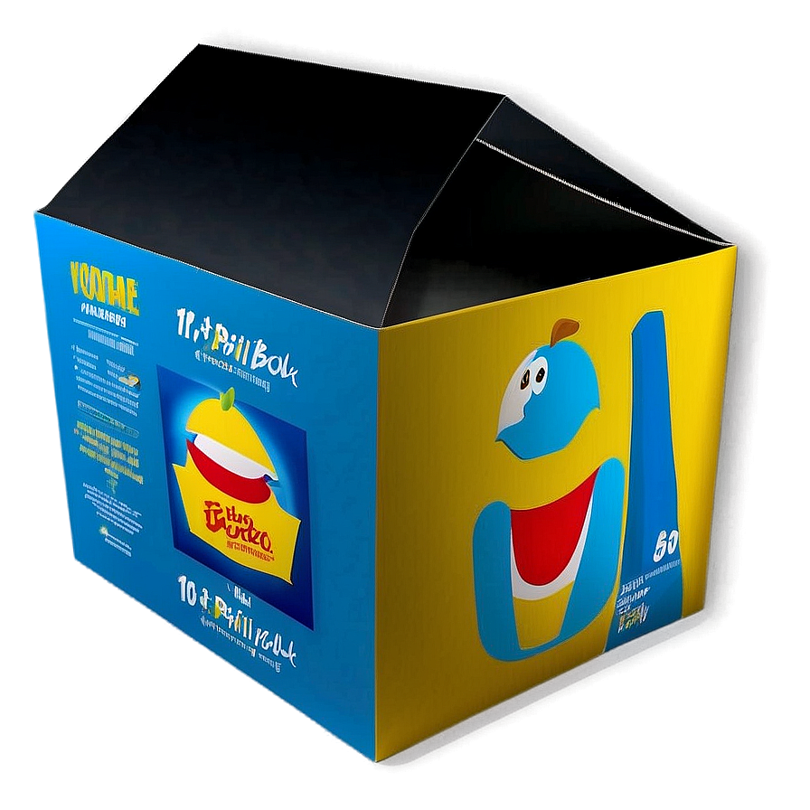 Minimalist Happy Meal Box Design Png 77 PNG image