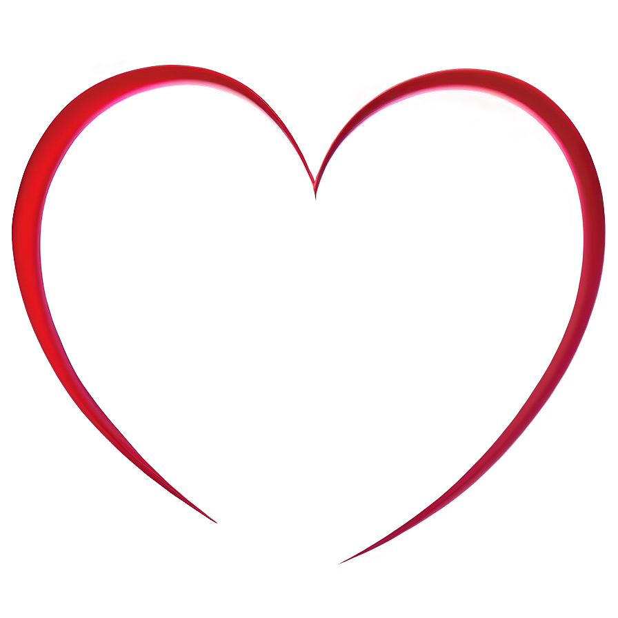 Minimalist Heart Vector Png 39 PNG image