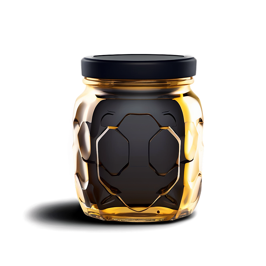 Minimalist Honey Jar Png 55 PNG image