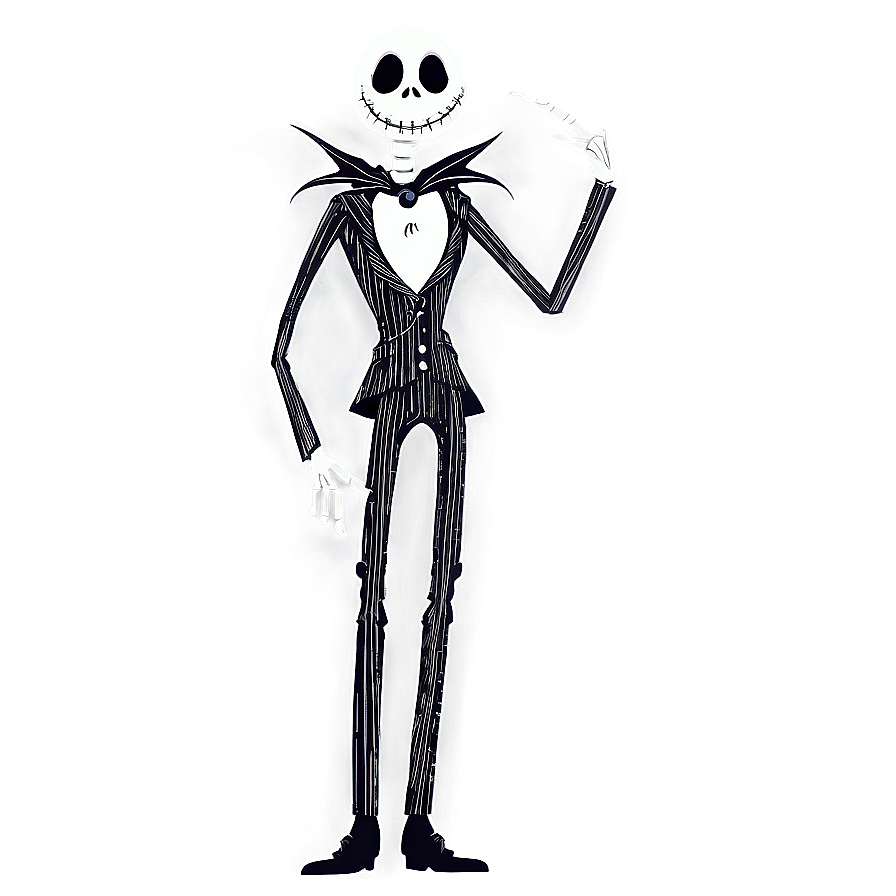 Minimalist Jack Skellington Png 83 PNG image