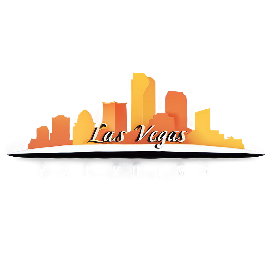 Minimalist Las Vegas Skyline Png 68 PNG image