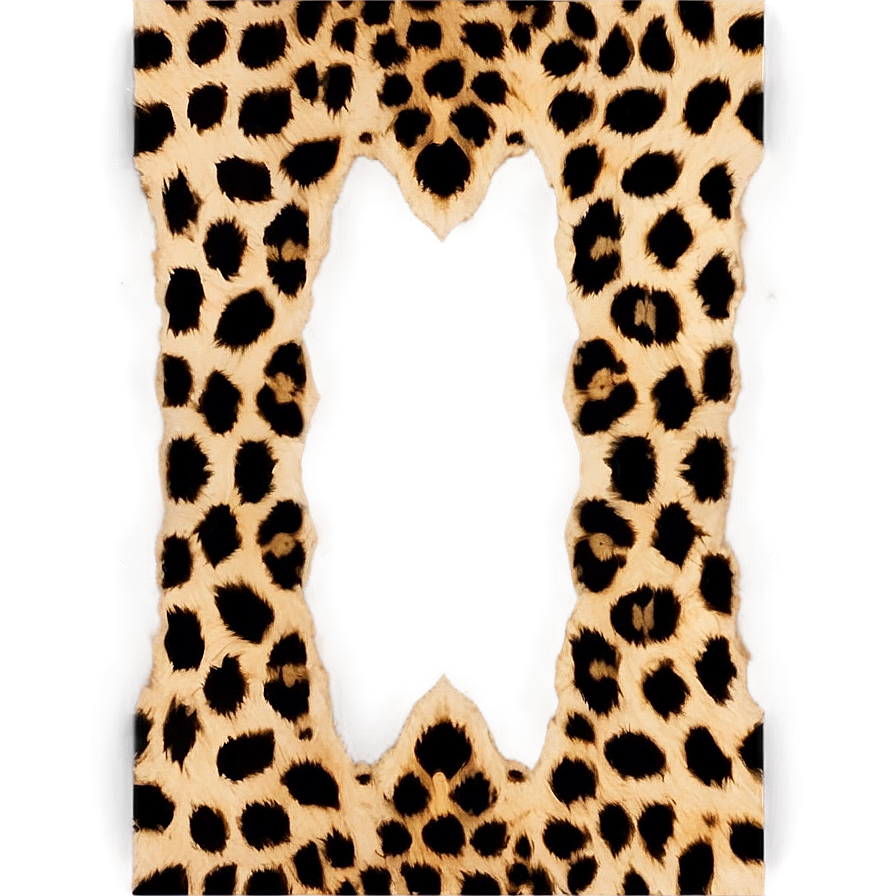 Minimalist Leopard Print Png 06252024 PNG image