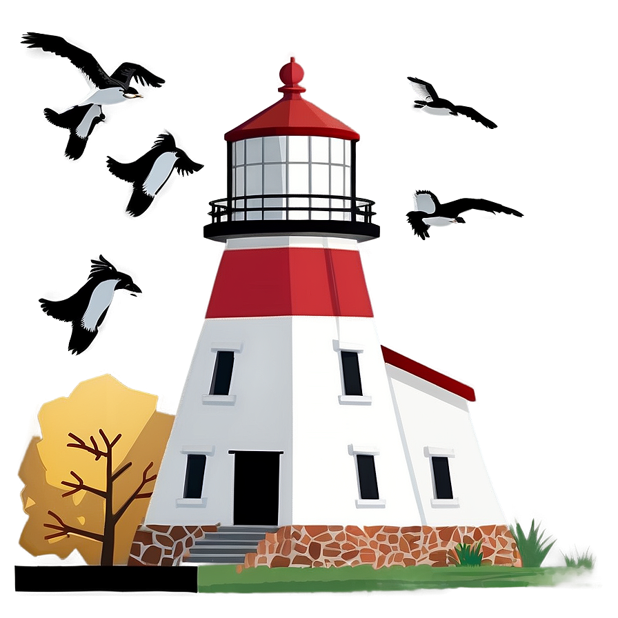 Minimalist Lighthouse Png Wnp66 PNG image