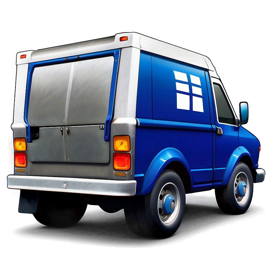 Minimalist Mail Truck Logo Png Xwr39 PNG image