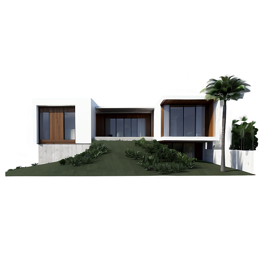 Minimalist Mansion Architecture Png 68 PNG image