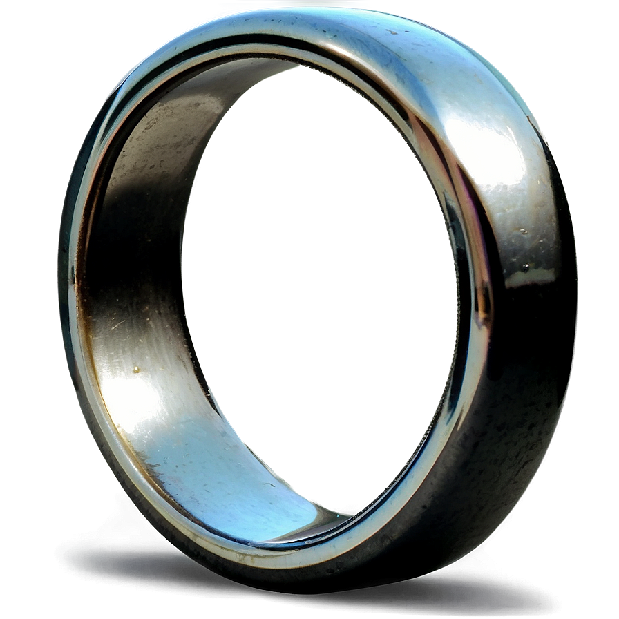 Minimalist Metal Ring Png 06282024 PNG image