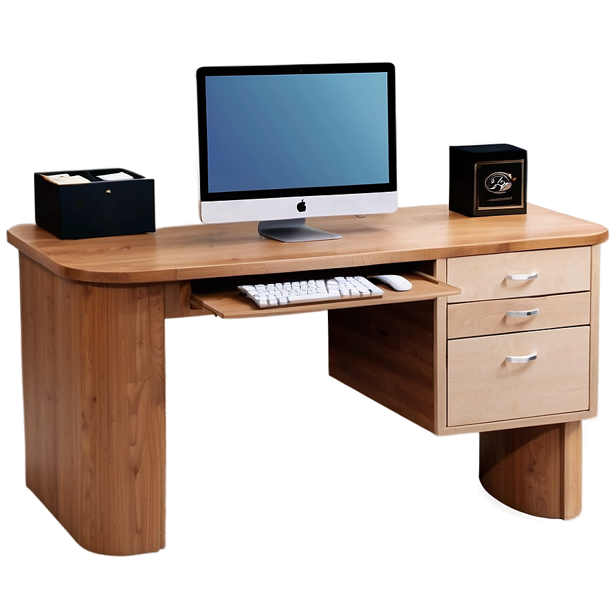 Minimalist Office Desk Png Mks PNG image