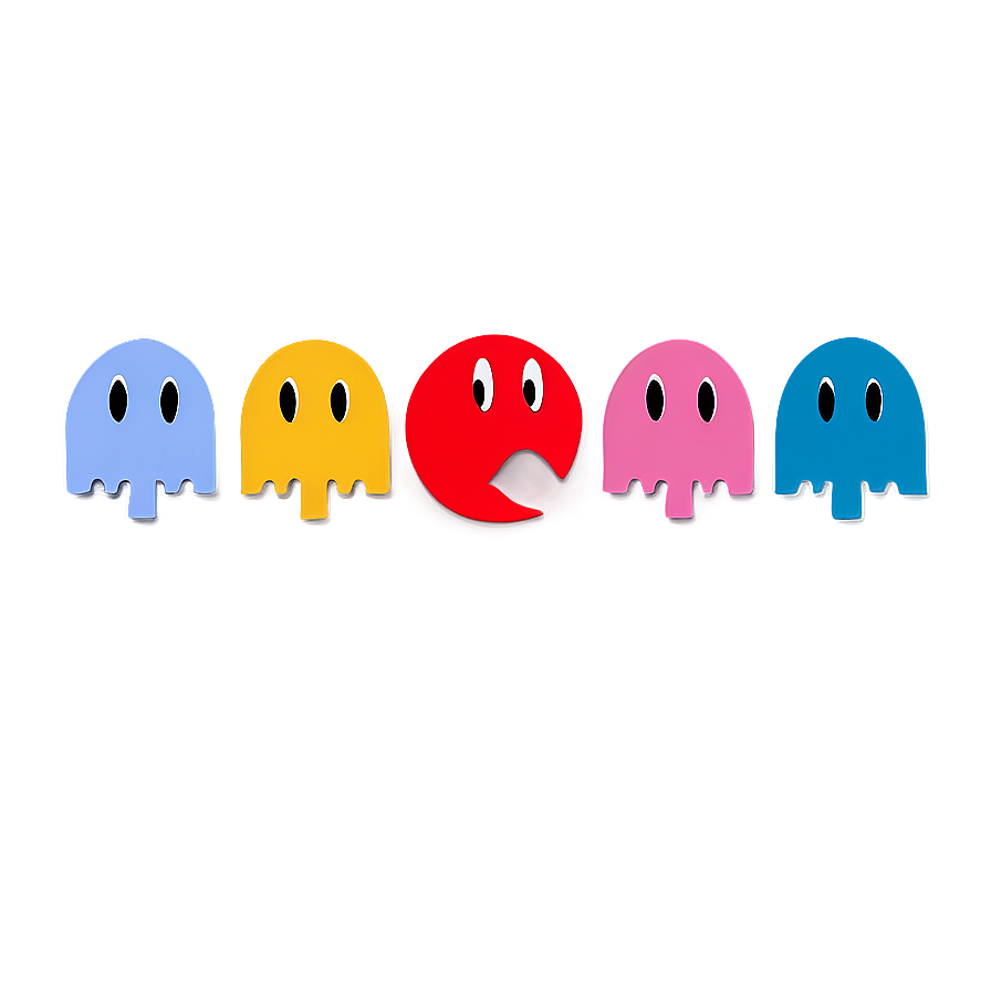 Minimalist Pacman Design Png Mfq PNG image