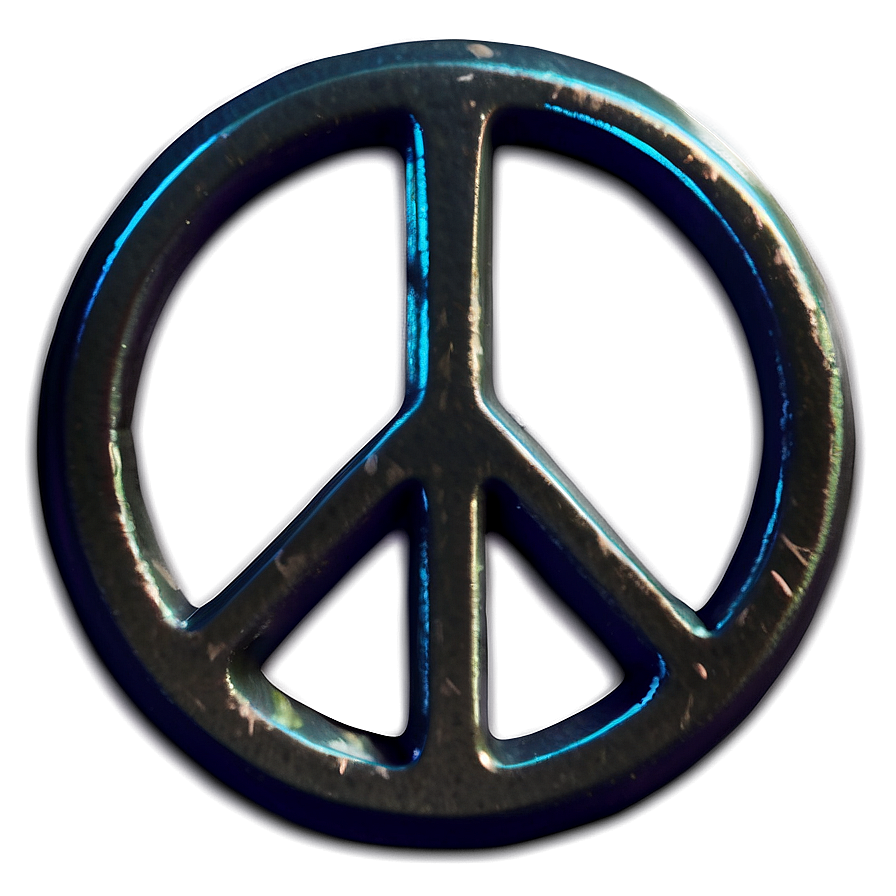 Minimalist Peace Sign Png 05252024 PNG image