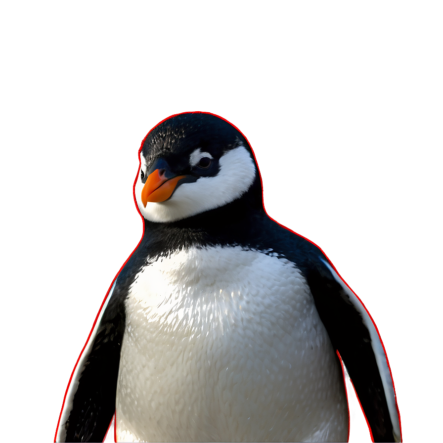 Minimalist Penguin Png Ghf85 PNG image