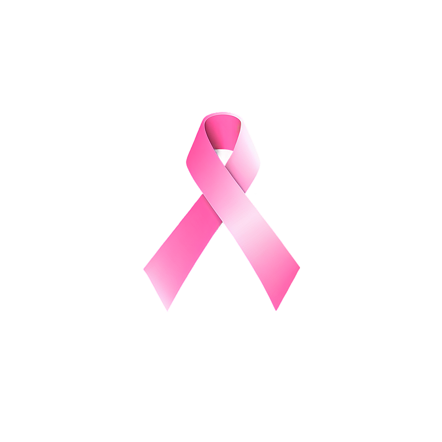 Minimalist Pink Ribbon Png 83 PNG image