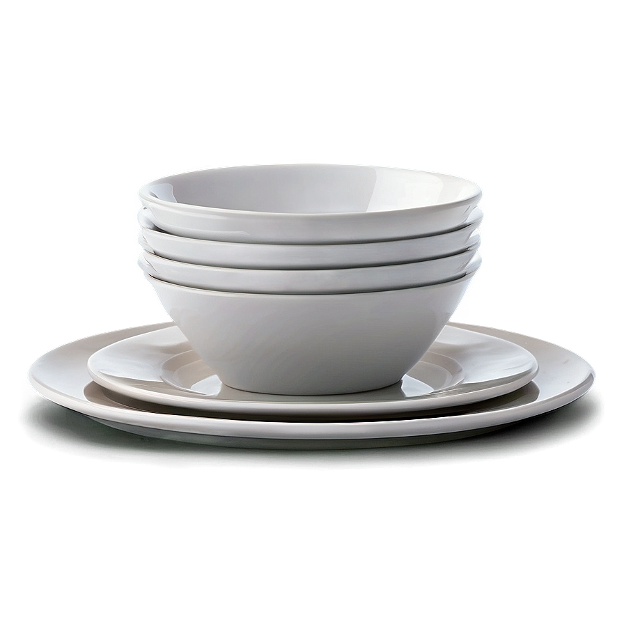 Minimalist Plates Png 7 PNG image