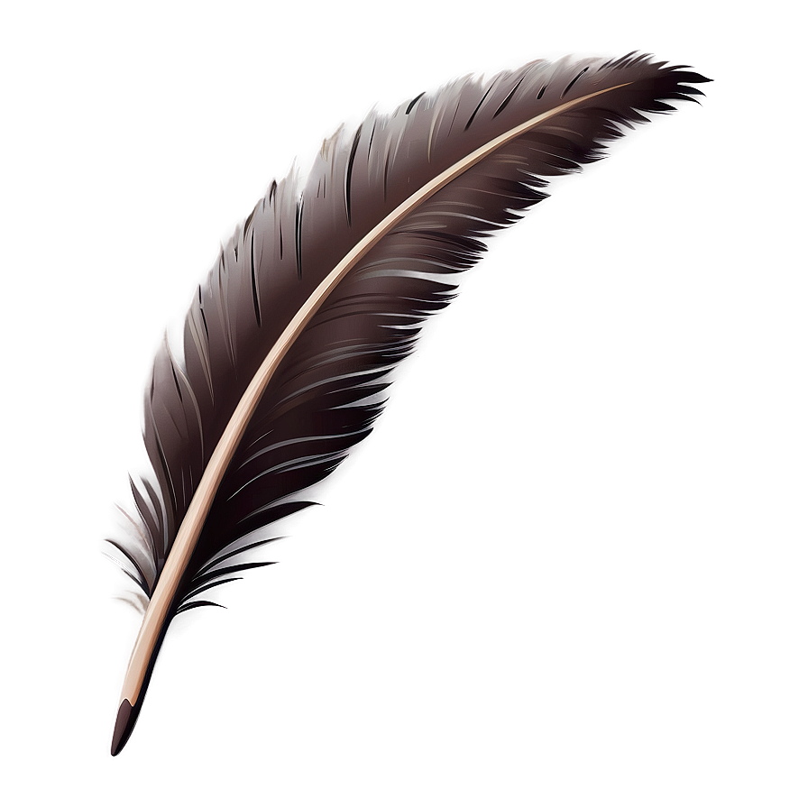 Minimalist Quill Design Png Juc PNG image