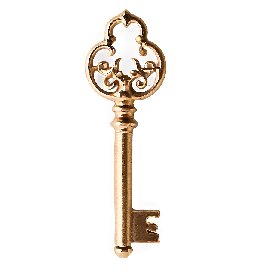 Minimalist Skeleton Key Clipart Png Ige PNG image