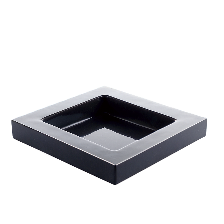 Minimalist Square Ashtray Png Cyl PNG image