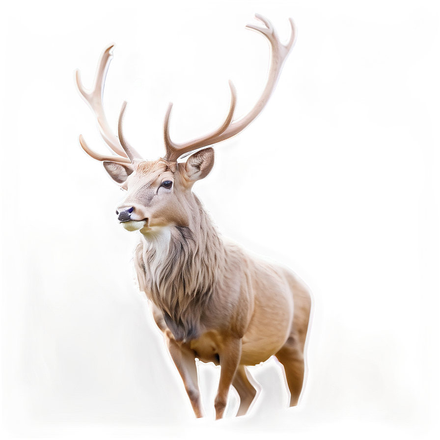 Minimalist Stag Sketch Png Odr69 PNG image