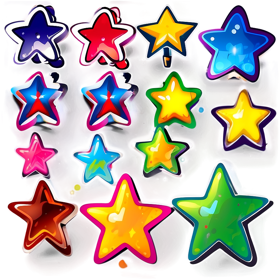 Minimalist Star Clipart Png 7 PNG image