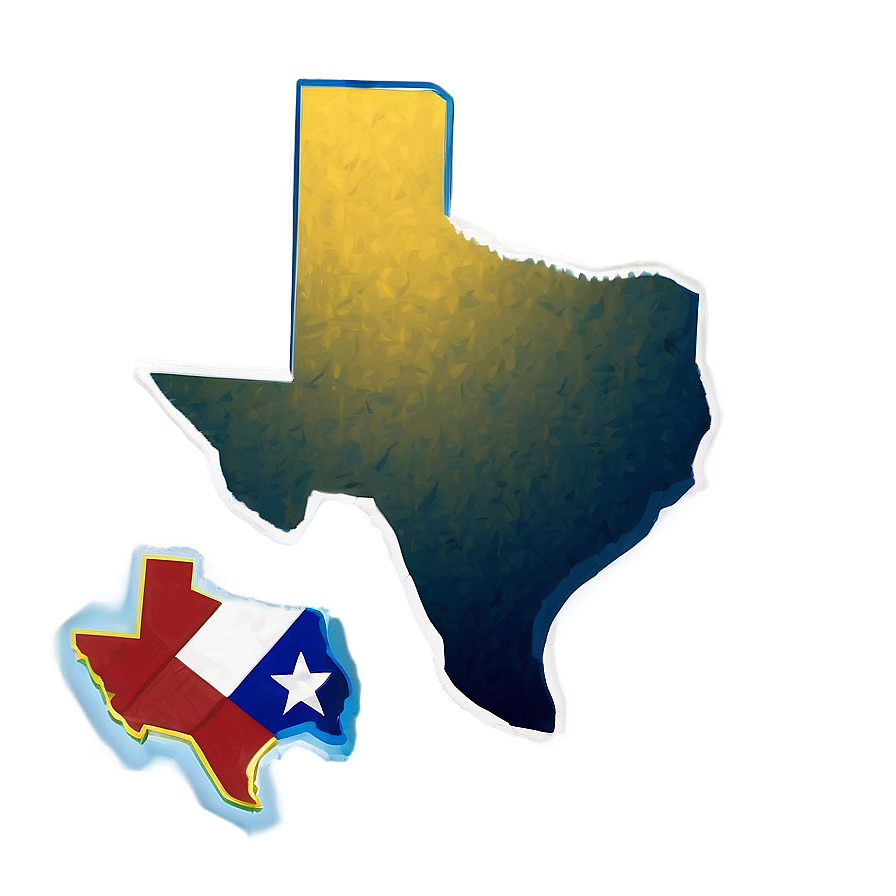 Minimalist Texas Outline Png Aov74 PNG image