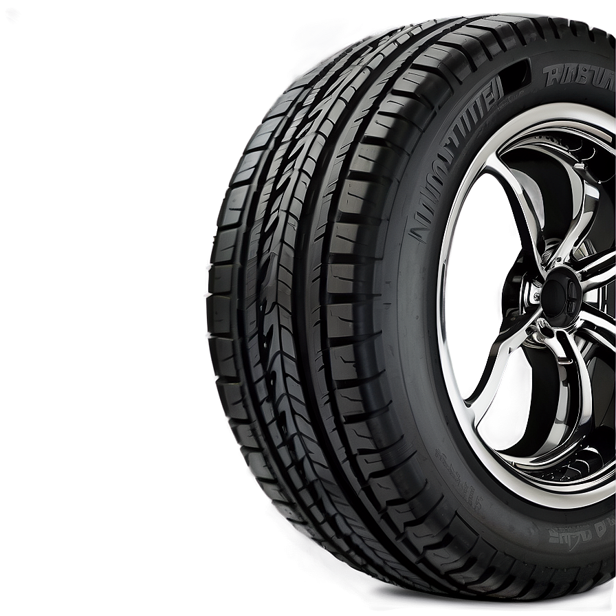 Minimalist Tire Tread Png 06272024 PNG image